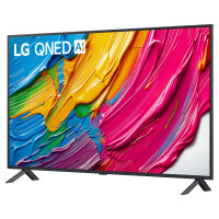 139,7cm/55" (3840×2160) LG 55QNED80A6A 16:9 QNED 4K 60 Hz a7 Gen8 HDMI×3 USB×2 LAN WiFi webOS25 Black