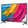 109,2 cm/43" (3840×2160) LG 43QNED80A6A 16:9 QNED 4K 60Hz HDMI ×3 WiFi LAN webOS Black