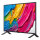 109,2 cm/43" (3840×2160) LG 43QNED80A6A 16:9 QNED 4K 60Hz HDMI ×3 WiFi LAN webOS Black