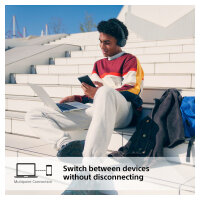 Sony WH-CH520 Schwarz Over Ear Kopfhörer mit Bluetooth