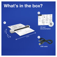 EPSON WorkForce DS-80W mobiler Scanner