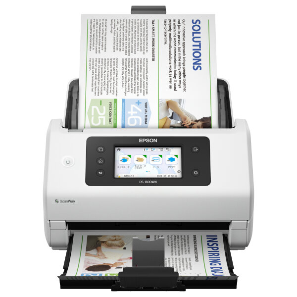 EPSON Scanner A4 network and Wifi autonome compatible with Open Platform 50ppm/100ipm feeder 100 sheets