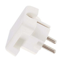 BACHMANN Schutzkontaktstecker weiss flache AusfUhrung...