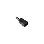 BACHMANN Kaltgertestecker IEC320 C20 16A/250VAC schwarz...