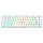 Deltaco Gaming Tastatur WK95R wireless, RGB, weiß