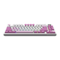 MSI FORGE GK600 TKL W Violet Gaming Keyboard retail