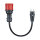 go-e Adapterset fr Gemini flex 11 kW, 3-teiliges Set (schwarz, 30cm)