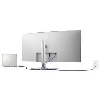 100,8cm/39,7" (5120x2160) Dell UltraSharp U4021QW Curved 21:9 8ms 60Hz IPS 2xHDMI DisplayPort VESA Lift WUHD Silver