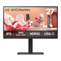 LG LCD 27BA75QB-B 27" black USB-C. KVM. Daisy...