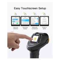 inateck Barcodescanner Pro 8 black [Pro 8_black]