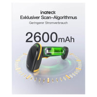 inateck Barcodescanner 35 black [BCST-35_black]