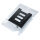 Ultron Einbaurahmen intern 1x2.5" SSD/HDD Metall schwarz