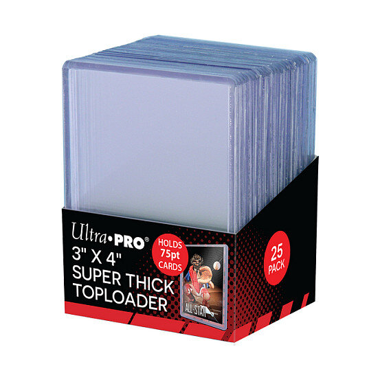 UltraPro TCG Kartenhülle Hartplastik super thick 63x88mm 25P