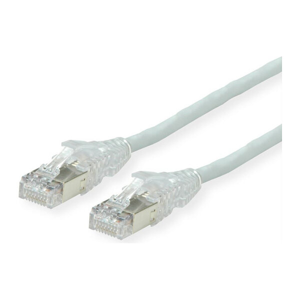 DTWYLER Patchkabel Cat.6A (Class EA) S/FTP, CU 7702 flex LSOH, AMP v2, grau, 5 m