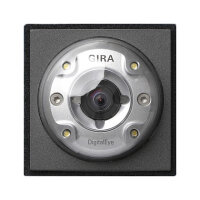GIRA 126567 Farbkamera anthrazit TX44 (WG UP)...