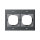 GIRA 021267 Rahmen 2f anthrazit TX44 (WG UP)