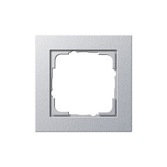 GIRA 021125 Rahmen 1f Farbe alu E2 1-fach E2