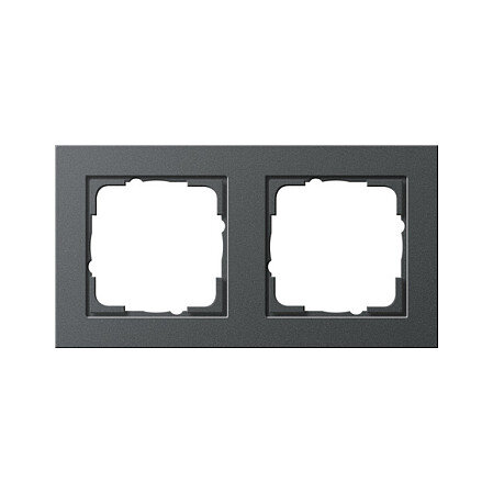 GIRA 021223 Rahmen 2f anthrazit E2 2-fach E2