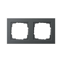 GIRA 021223 Rahmen 2f anthrazit E2 2-fach E2