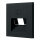 GIRA 0270005 Abd. UAE/IAE + Netzwerk System 55 Schwarz