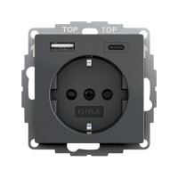 GIRA 245928 SCHUKO USB-Spannungsversorgung 2f System 55...