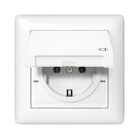GIRA 415703 SCHUKO KD + Set IP44 + Rahmen 1f Standard 55...