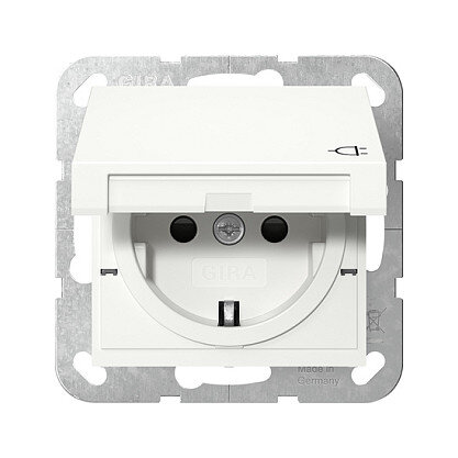 GIRA 441403 SCHUKO KD + SH System 55 Reinweiß