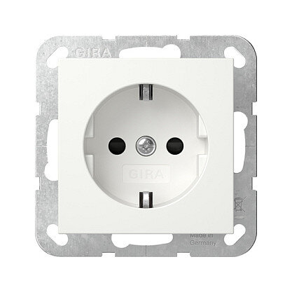 GIRA 445303 SCHUKO STK SH System 55 Reinweiß