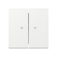 GIRA 363103 Wippe 2f Kontrollf. System 55 Reinweiß