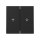 GIRA 3294005 Wippe 2f Pfeil System 55 Schwarz m