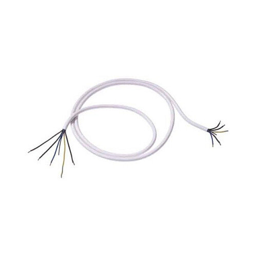 BACHMANN Herdleitung 2,0m weiss 5G2.50 AEH/AEH H05VV-F 5G2.50 Unverpackt