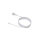 BACHMANN Zuleitung H05VV-F 3G1.5 5m weiss unverpackt