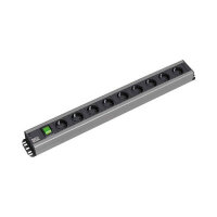 BACHMANN Handwerkerleiste 9x Schutzkontakt Schalter 2m