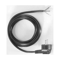 BACHMANN Zuleitung H05VV-F 3G1,0 2m schwarz Unverpackt