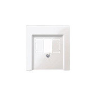 MERTEN 296019 Zentralplatte für TAE-Dose pws SYSTEM M