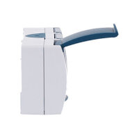 BUSCH JAEGER BJ 2300/3EW-53 Steckdose m.Klappdeckel waagerecht 3f ocean IP44 grau/blau
