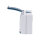 BUSCH JAEGER BJ 2300/3EW-53 Steckdose m.Klappdeckel waagerecht 3f ocean IP44 grau/blau