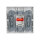 BUSCH JAEGER BJ 1789-84 Abdeck.f.Aus-Wechsel-Kreuz- Kontroll-Schalter future linear sws