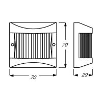 BUSCH JAEGER BJ 6800-34-102C Busch-Wächter Sensor...