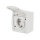 BUSCH JAEGER BJ 20EW-54 Steckdose m.Klappdeckel ocean IP44 alpinweiß