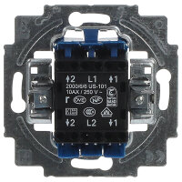 BUSCH JAEGER BJ 2000/6/6 US-101 Doppel-Wechsel-Schalter UP Einsatz