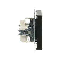 BUSCH JAEGER BJ 20 EUC-885 Steckdosen-Einsatz future linear schwarz matt