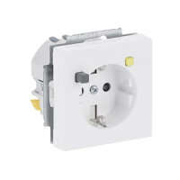 BUSCH JAEGER BJ 3120 EUCB-84 FI-SCHUKOMAT SCHUKO Einsatz studioweiß Sicherheitstechnik