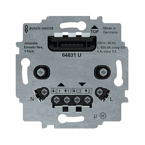 BUSCH JAEGER BJ 64831 U Jalousie-Einsatz flex