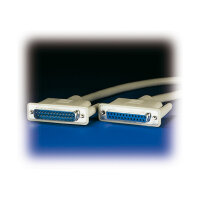 ROLINE RS232 KABEL DB25-DB25.ST/BU