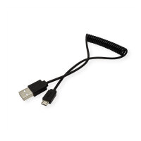 ROLINE USB2.0 SPIRALKABEL A-MICROB