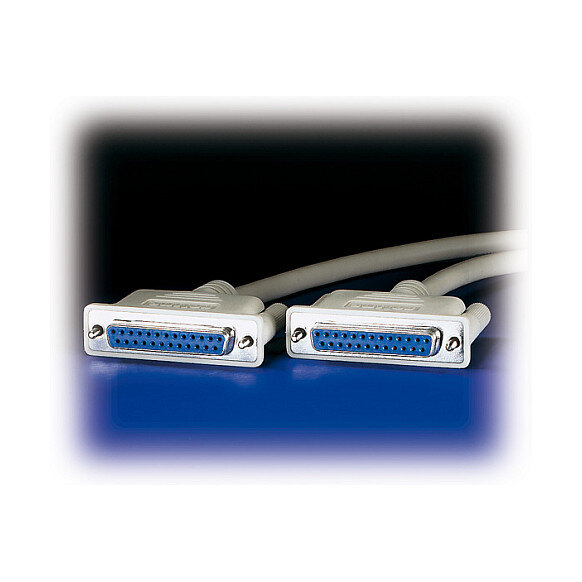 ROLINE RS232 KABEL DB25-DB25.BU/BU