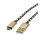 ROLINE GOLD USB 2.0 Kabel Typ A ST - Micro B ST reversibel 0,8m