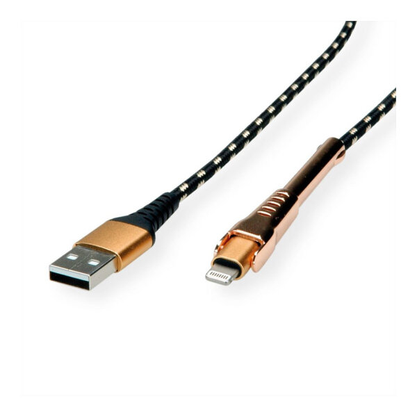 ROLINE GOLD USB 2.0 Sync- & Ladekabel 1m