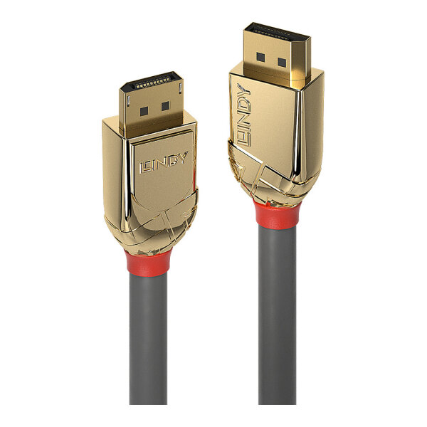 LINDY DisplayPort Kabel Gold Line 4K60Hz 5m
